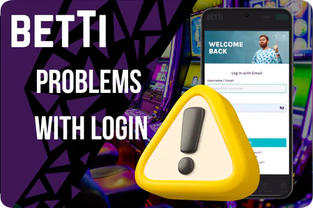 Problems  with login Casino